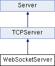 Rayleigh Benard Convection Simulator: WebSocketServer Class Reference